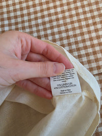 Grae Cove Linen Cotton Tank (S)