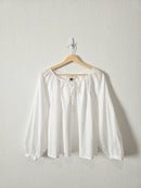 Cotton Puff Sleeve Top (M)