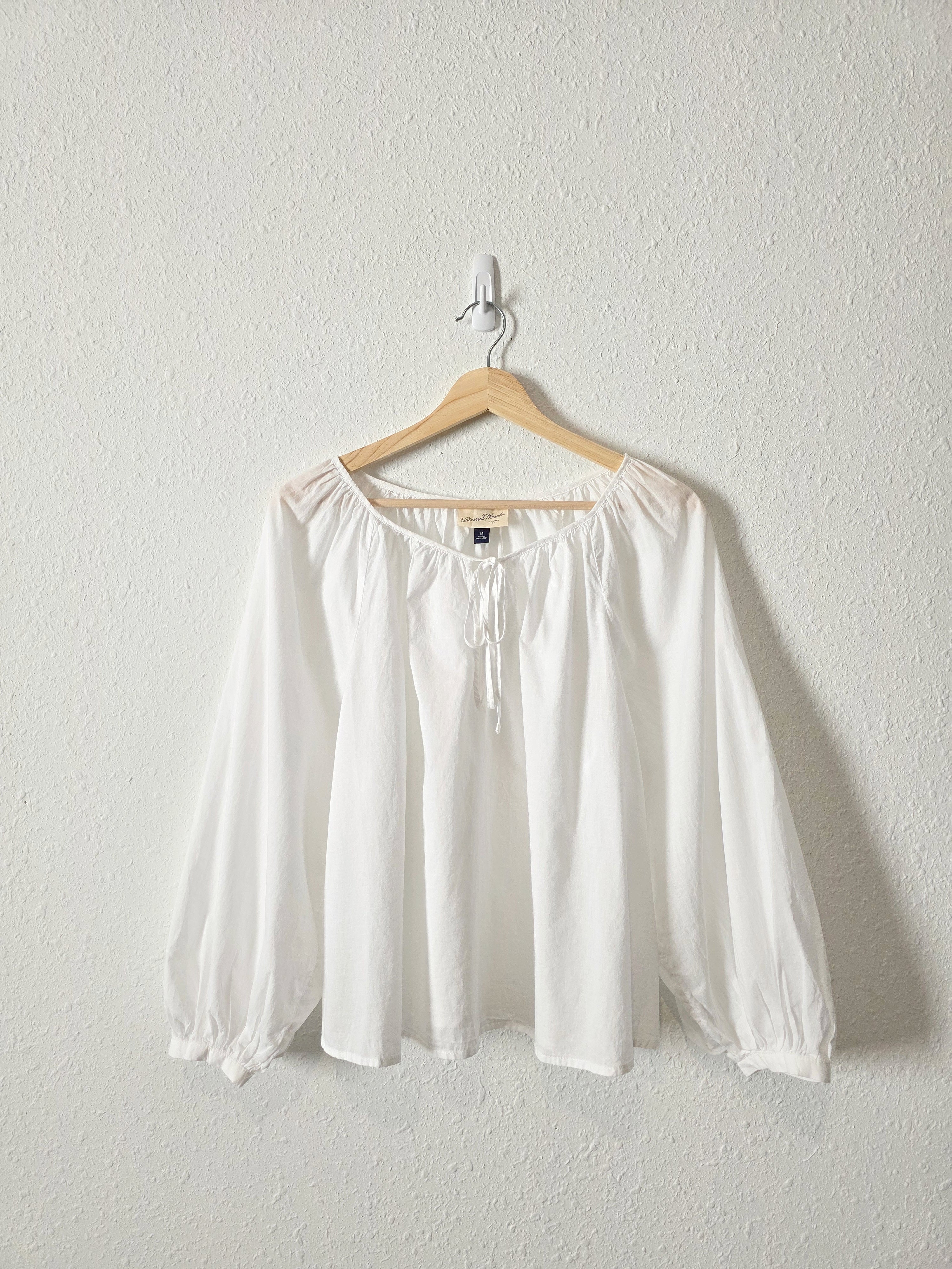 Cotton Puff Sleeve Top (M)