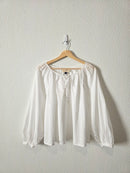 Cotton Puff Sleeve Top (M)