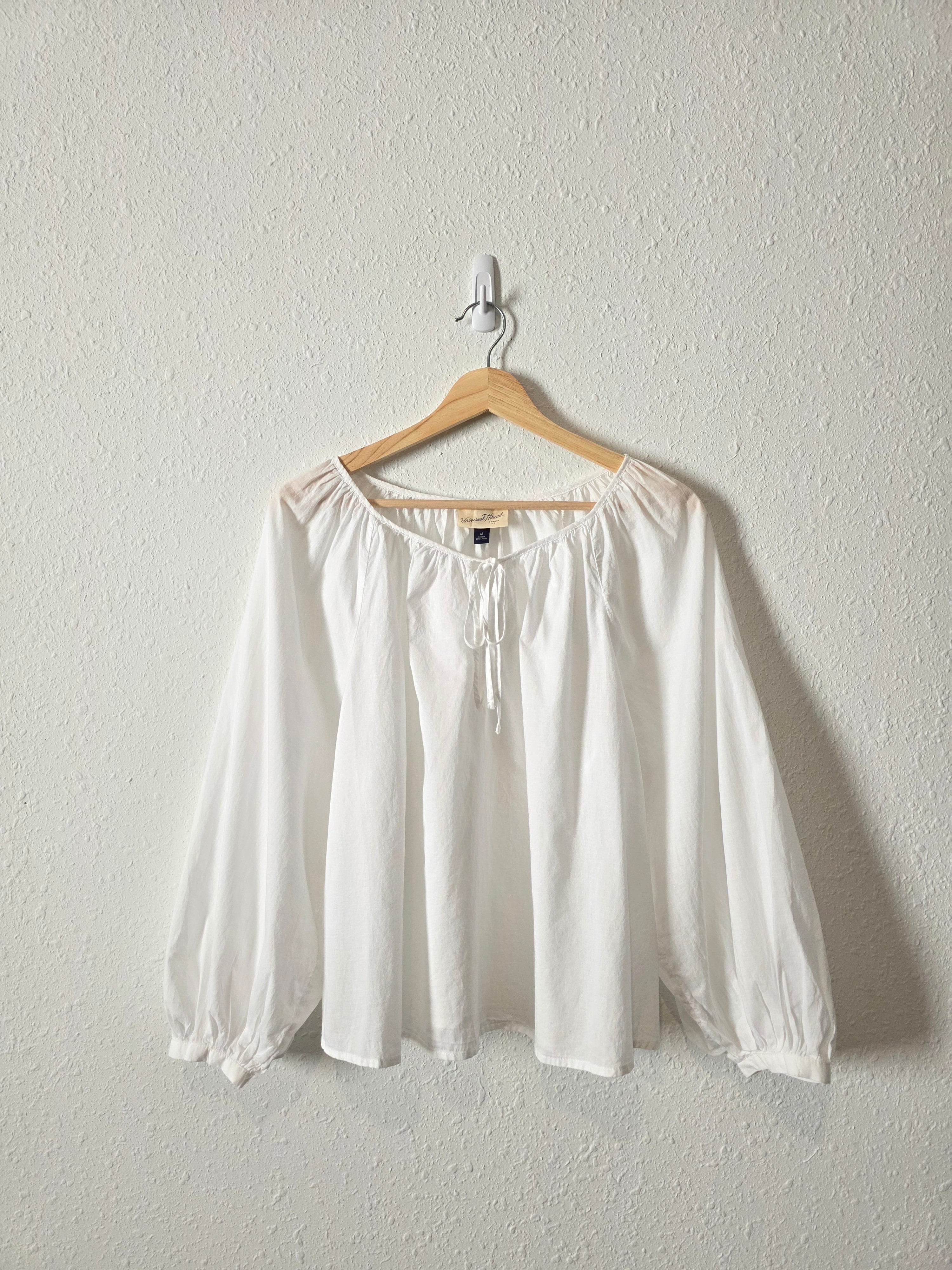 Cotton Puff Sleeve Top (M)