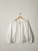 Cotton Puff Sleeve Top (M)