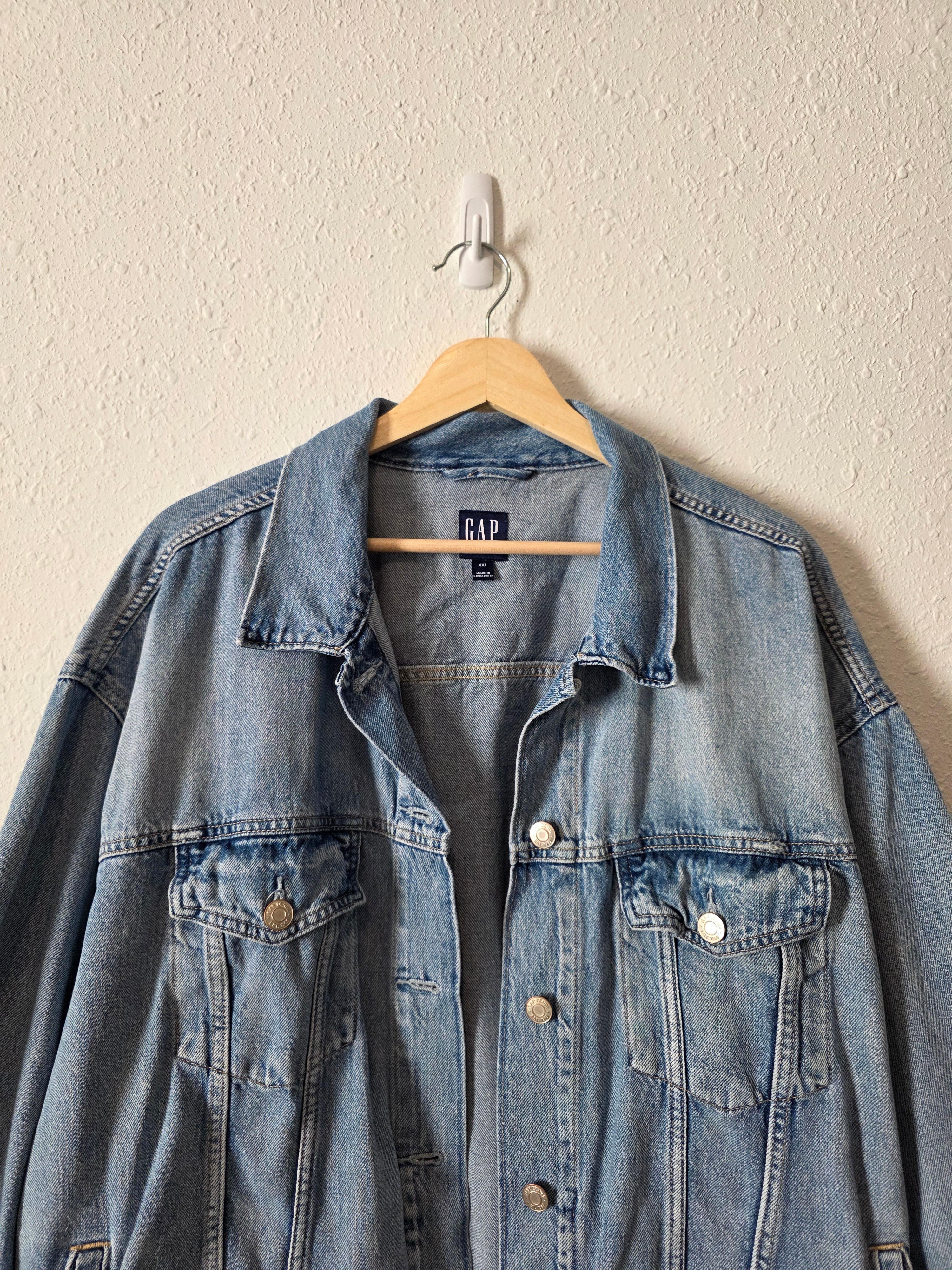 Gap Relaxed Denim Jacket (XXL)