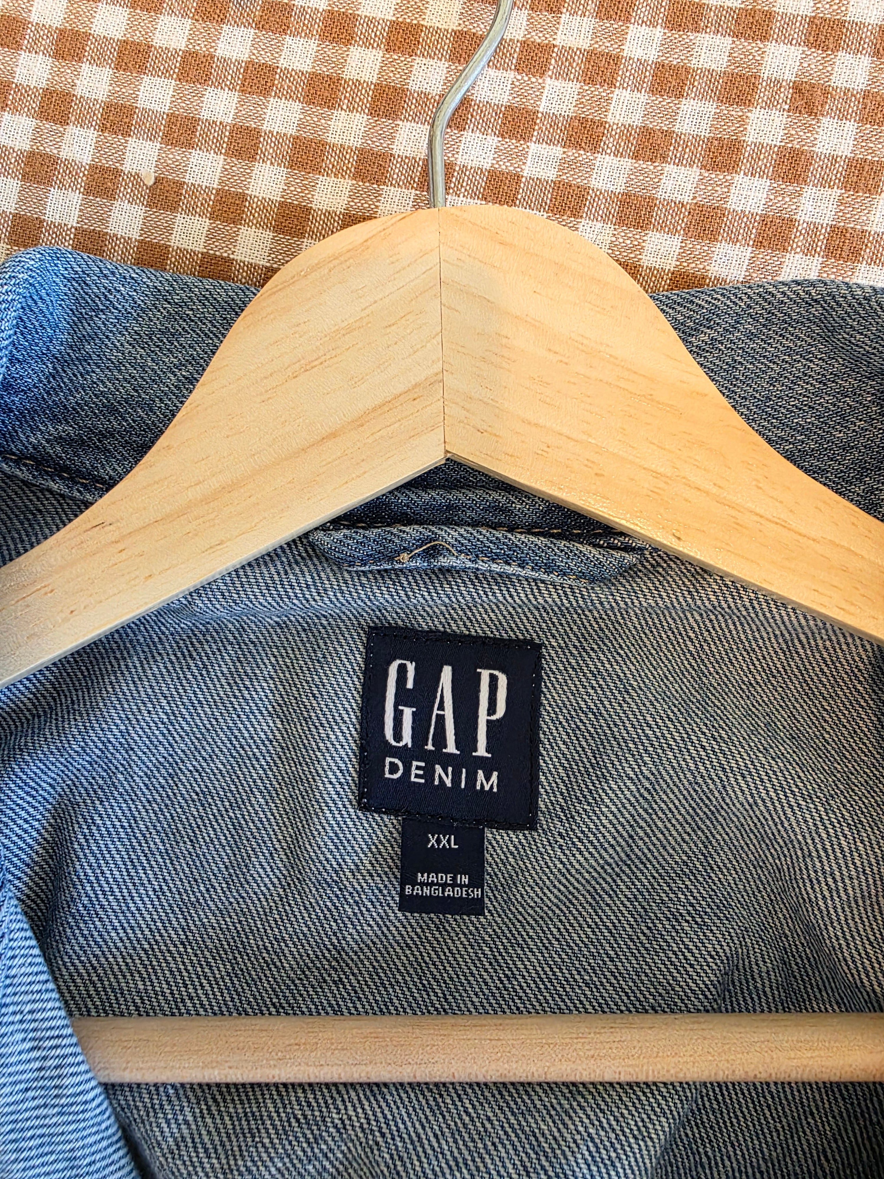 Gap Relaxed Denim Jacket (XXL)