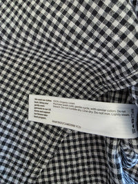 Eileen Fisher Gingham Linen Tank (M)