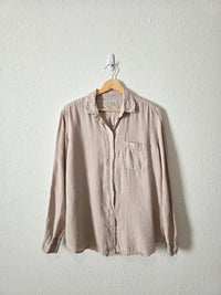 Relaxed Linen Button Up (XS)
