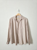 Relaxed Linen Button Up (XS)