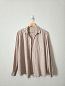 Relaxed Linen Button Up (XS)