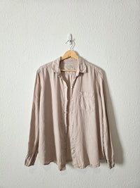 Relaxed Linen Button Up (XS)