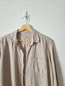 Relaxed Linen Button Up (XS)
