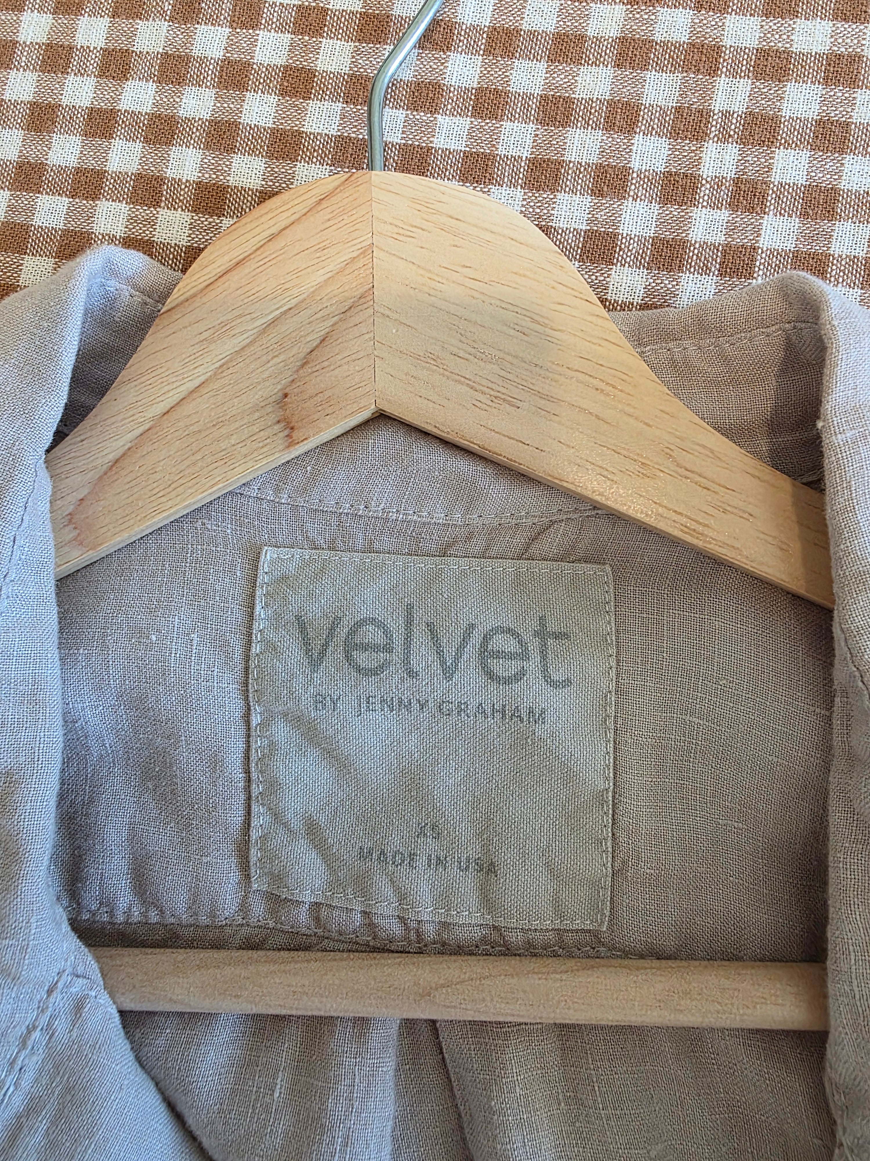Relaxed Linen Button Up (XS)