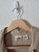 Vintage LL Bean Pointelle Button Up Top (S)