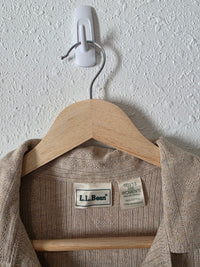 Vintage LL Bean Pointelle Button Up Top (S)