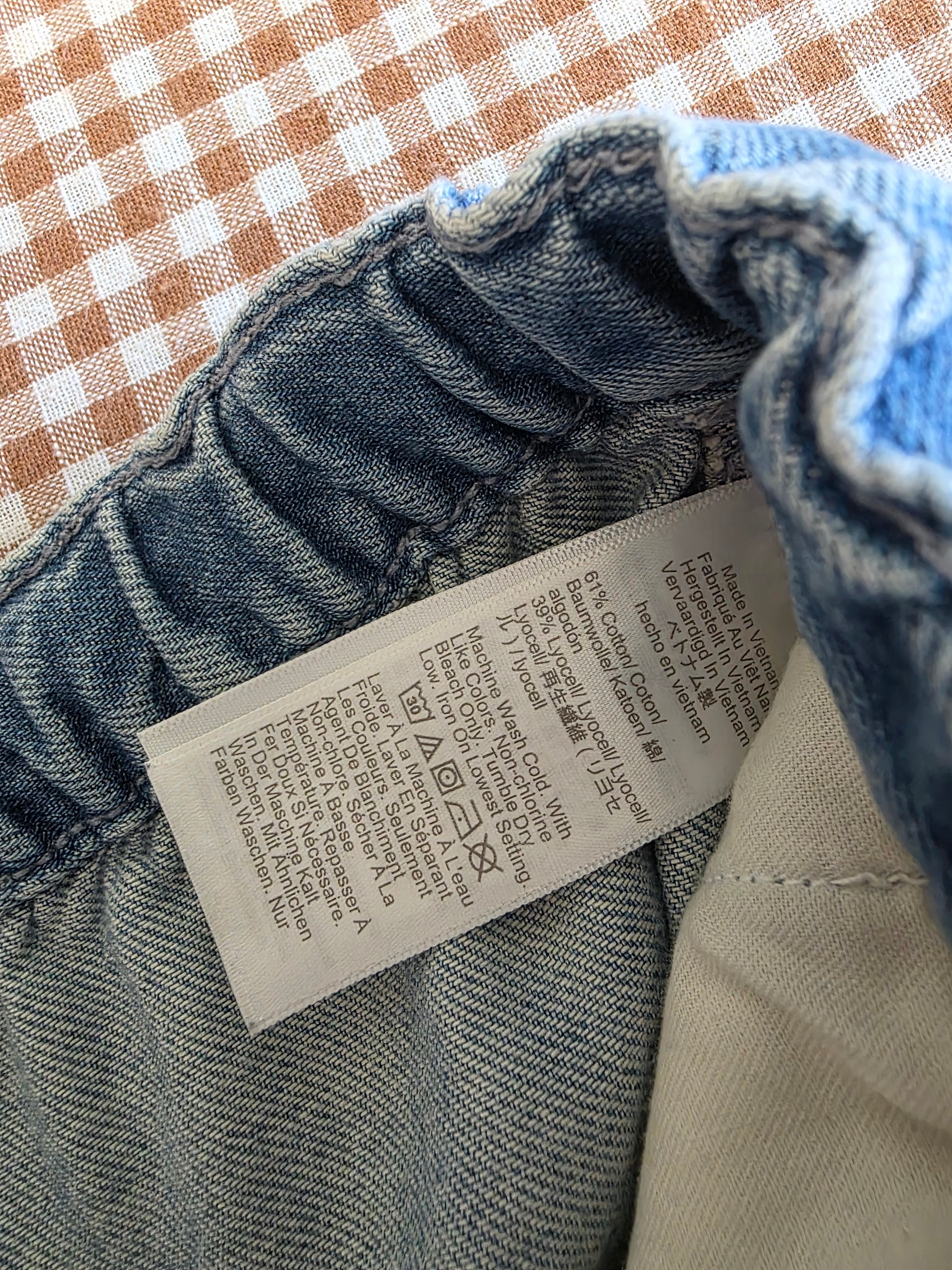 Madewell Slouchy Pull On Jeans (XS/S)
