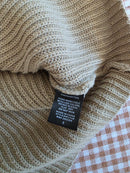 Olive Boxy Knit Top (S)