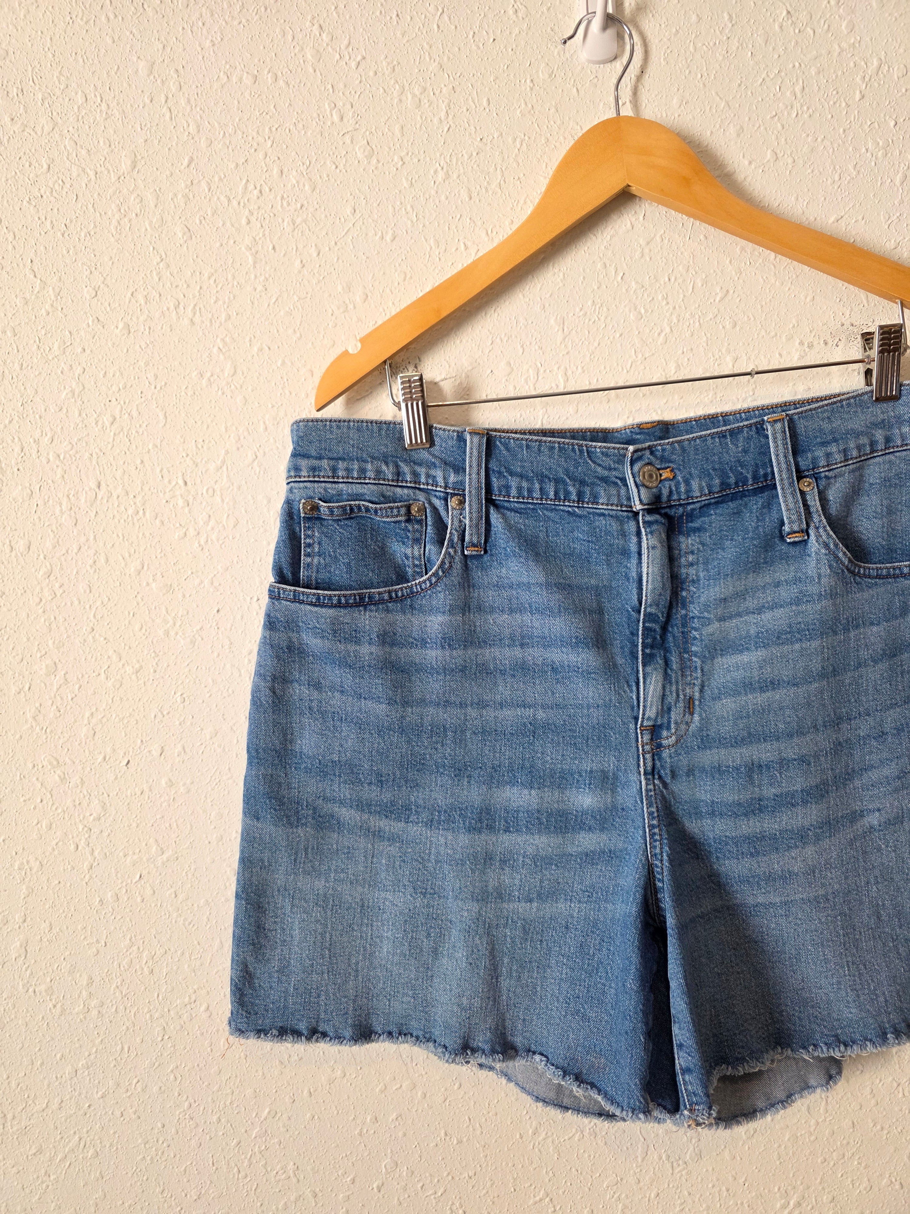 J.Crew High Rise Denim Shorts (34)