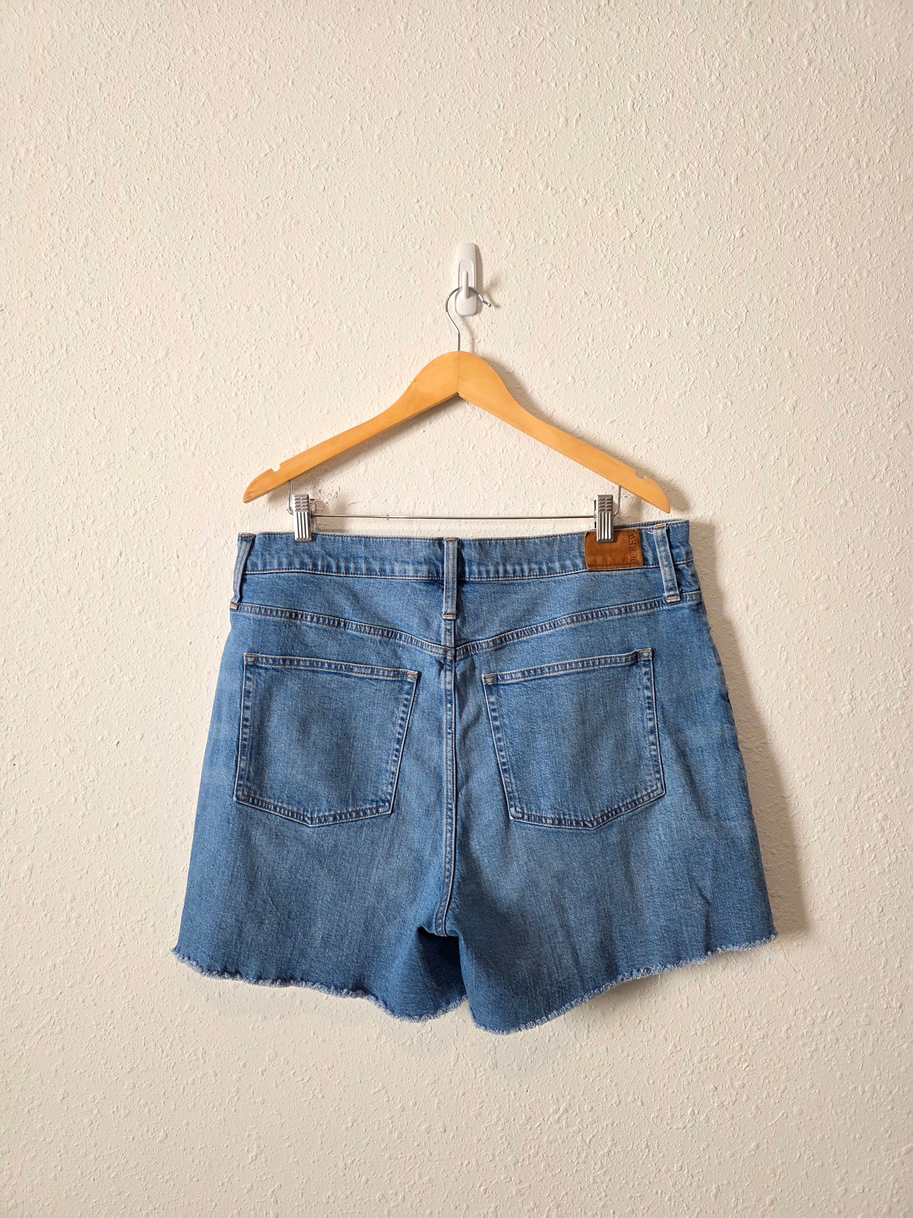 J.Crew High Rise Denim Shorts (34)