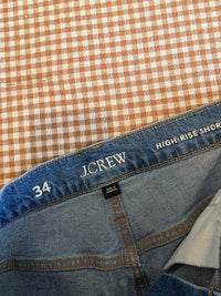 J.Crew High Rise Denim Shorts (34)