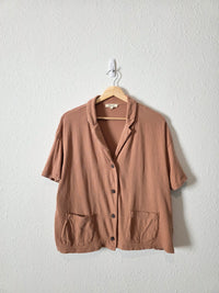 Madewell Knit Lightspun Shirt (M)
