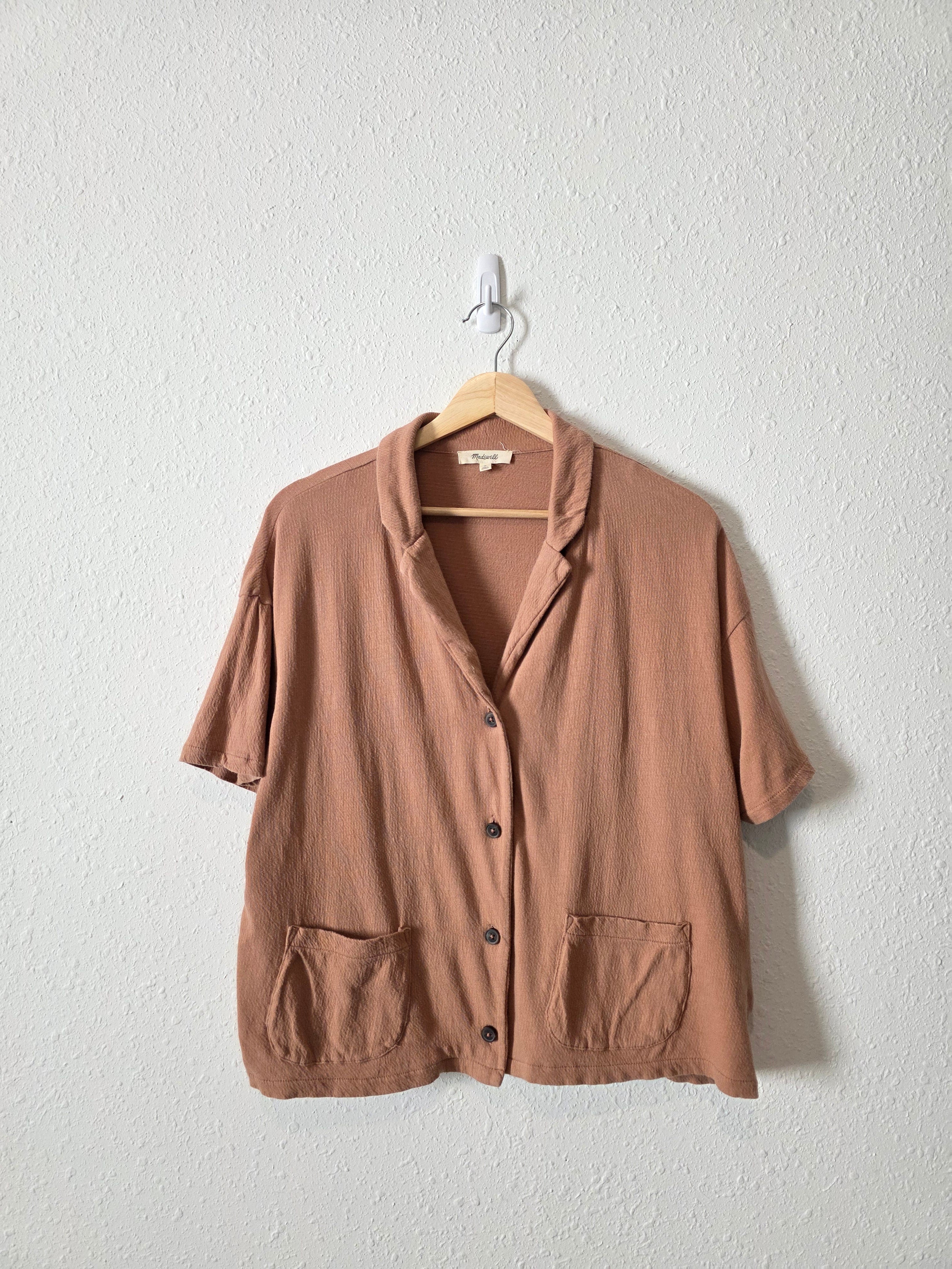 Madewell Knit Lightspun Shirt (M)