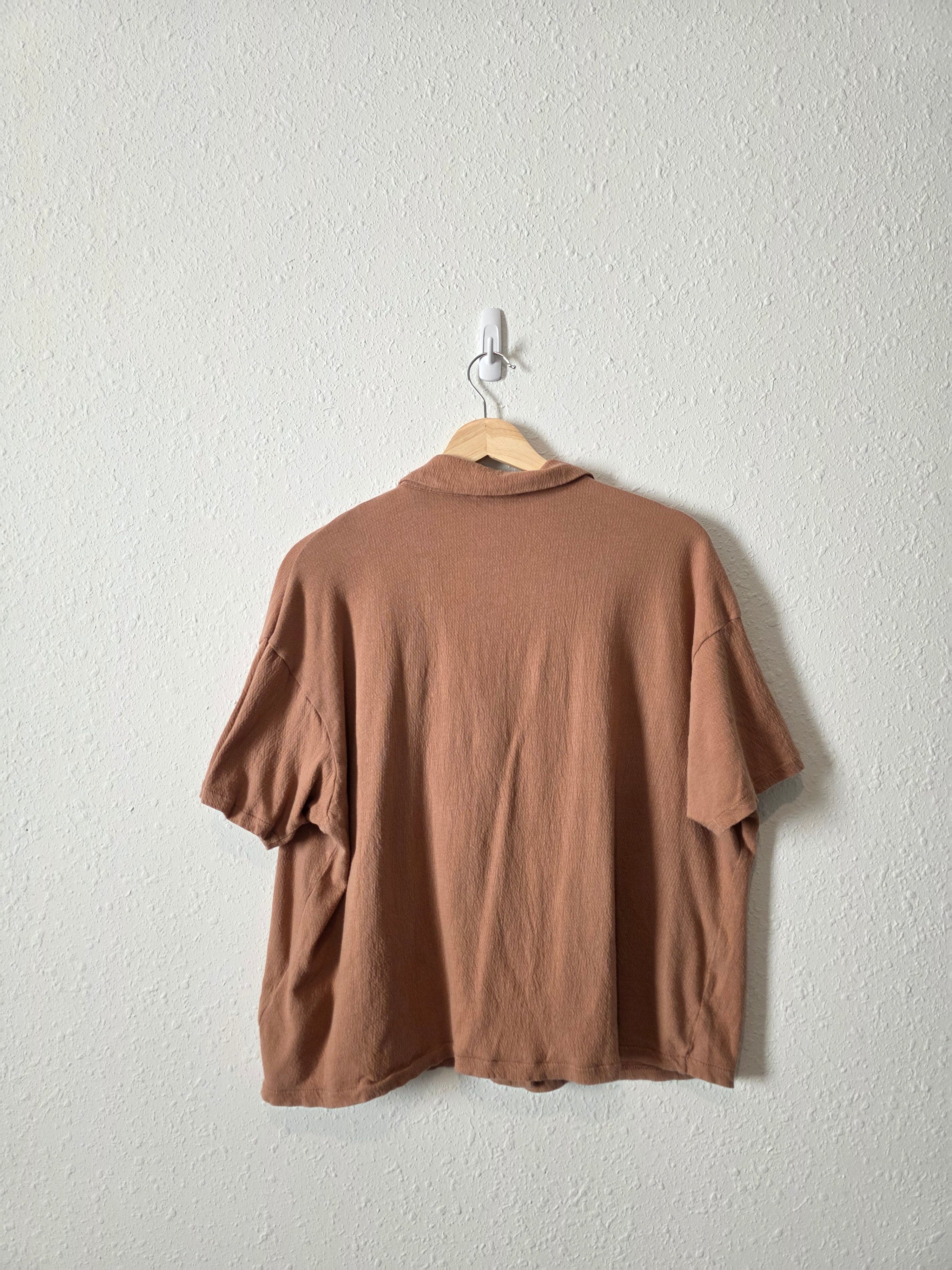 Madewell Knit Lightspun Shirt (M)