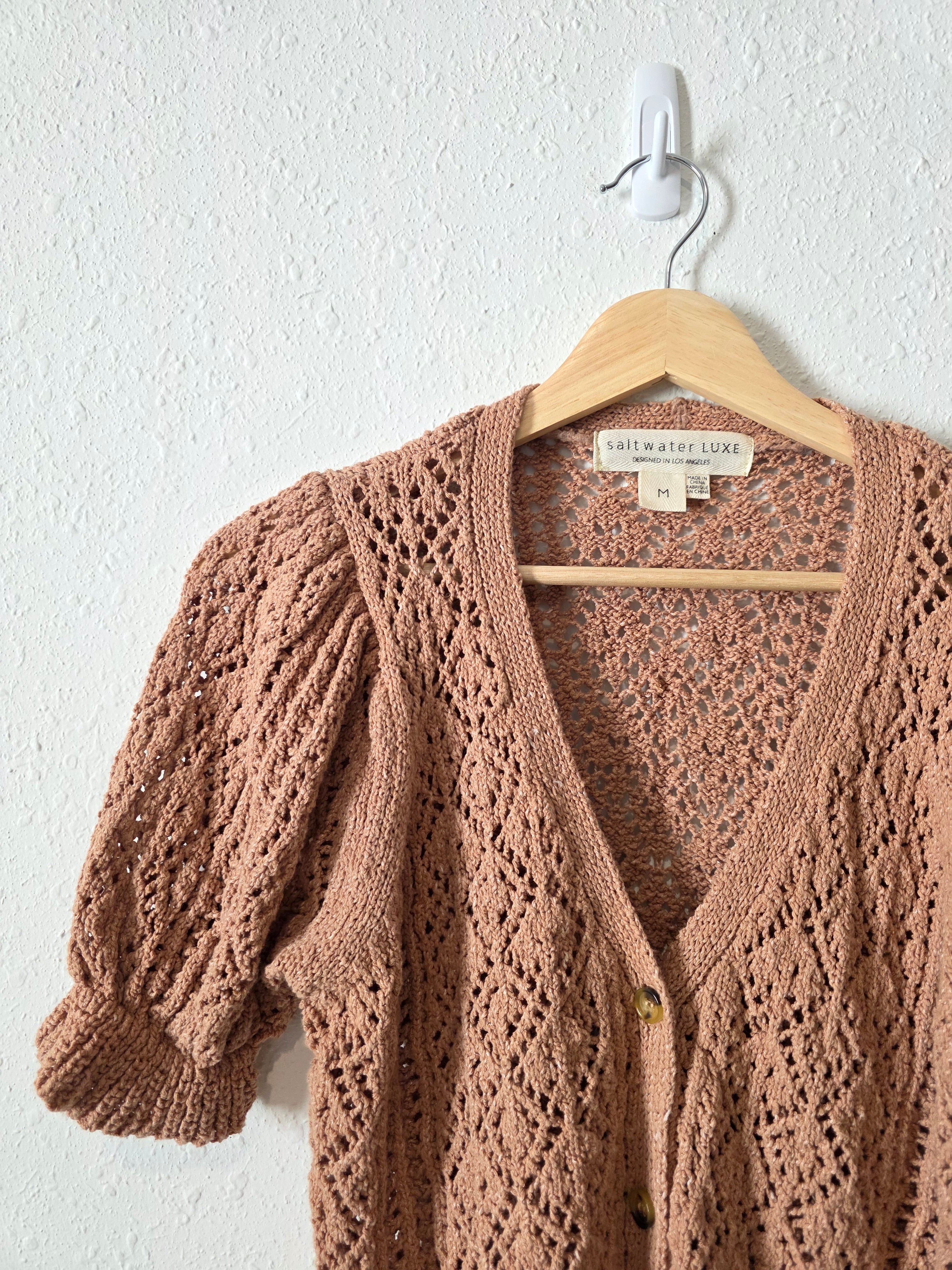 Saltwater Luxe Textured Cardigan (M)