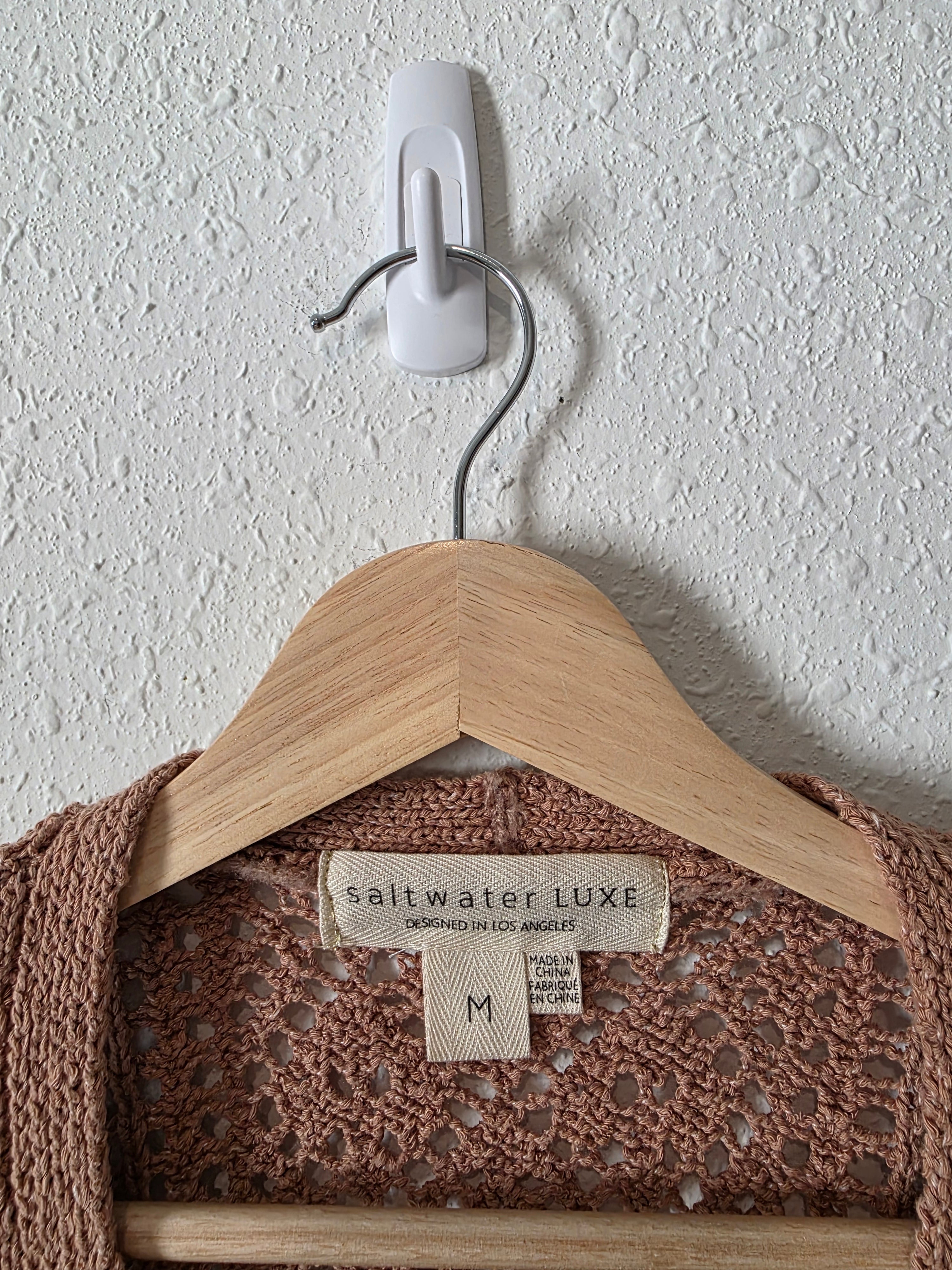 Saltwater Luxe Textured Cardigan (M)