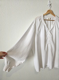 Cloth & Stone Puff Sleeve Blouse (3X)