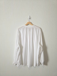 Cloth & Stone Puff Sleeve Blouse (3X)