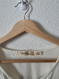 Linen Blend Tie Front Top (XL)