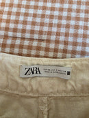 Zara Ecru Wide Leg Jeans (2)