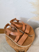 Sorel Brown Strappy Sandals (8.5)