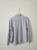 Gap Striped Linen Button Up (S)