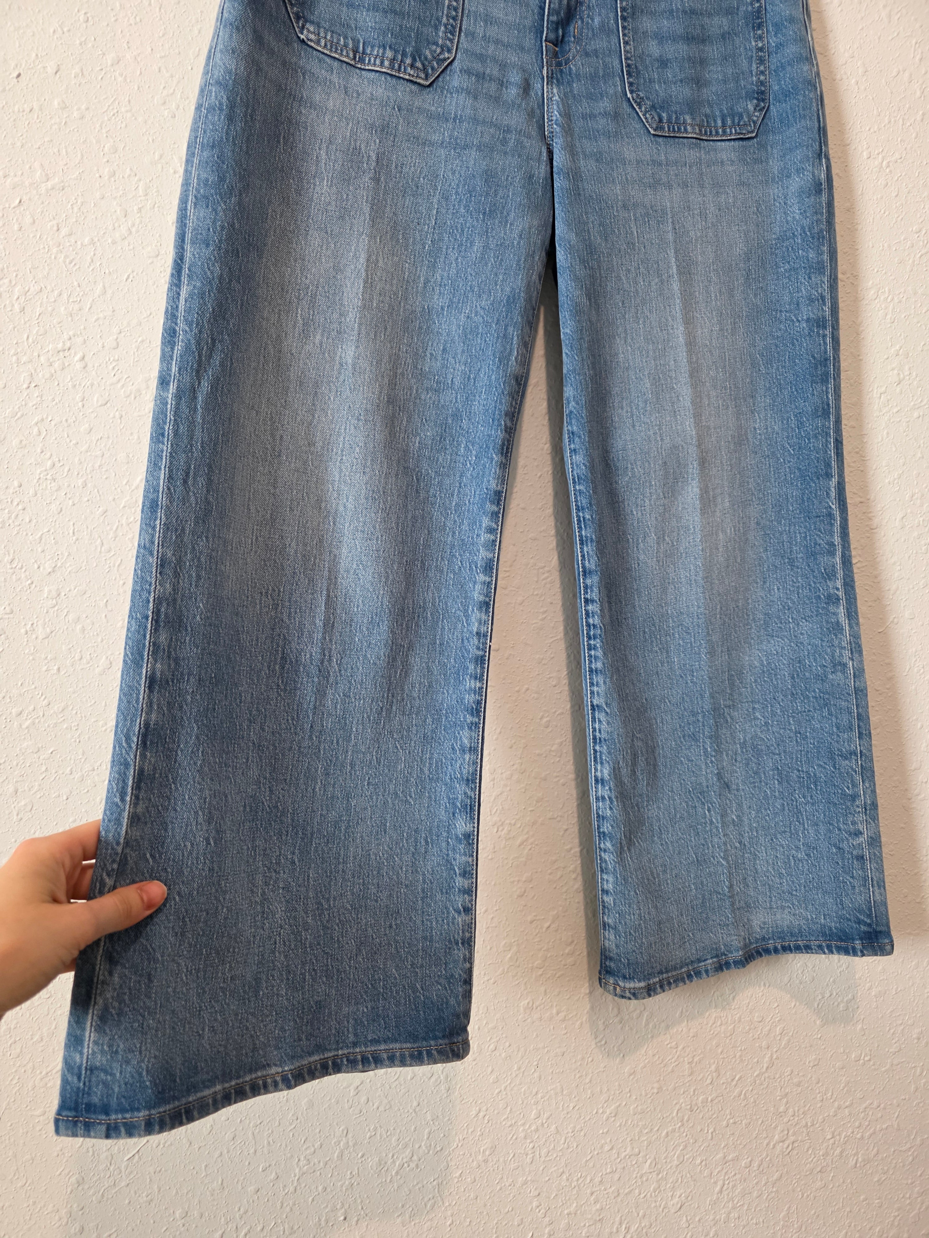 J.Crew Wide Leg Jeans (28P)