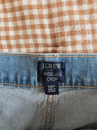 J.Crew Wide Leg Jeans (28P)