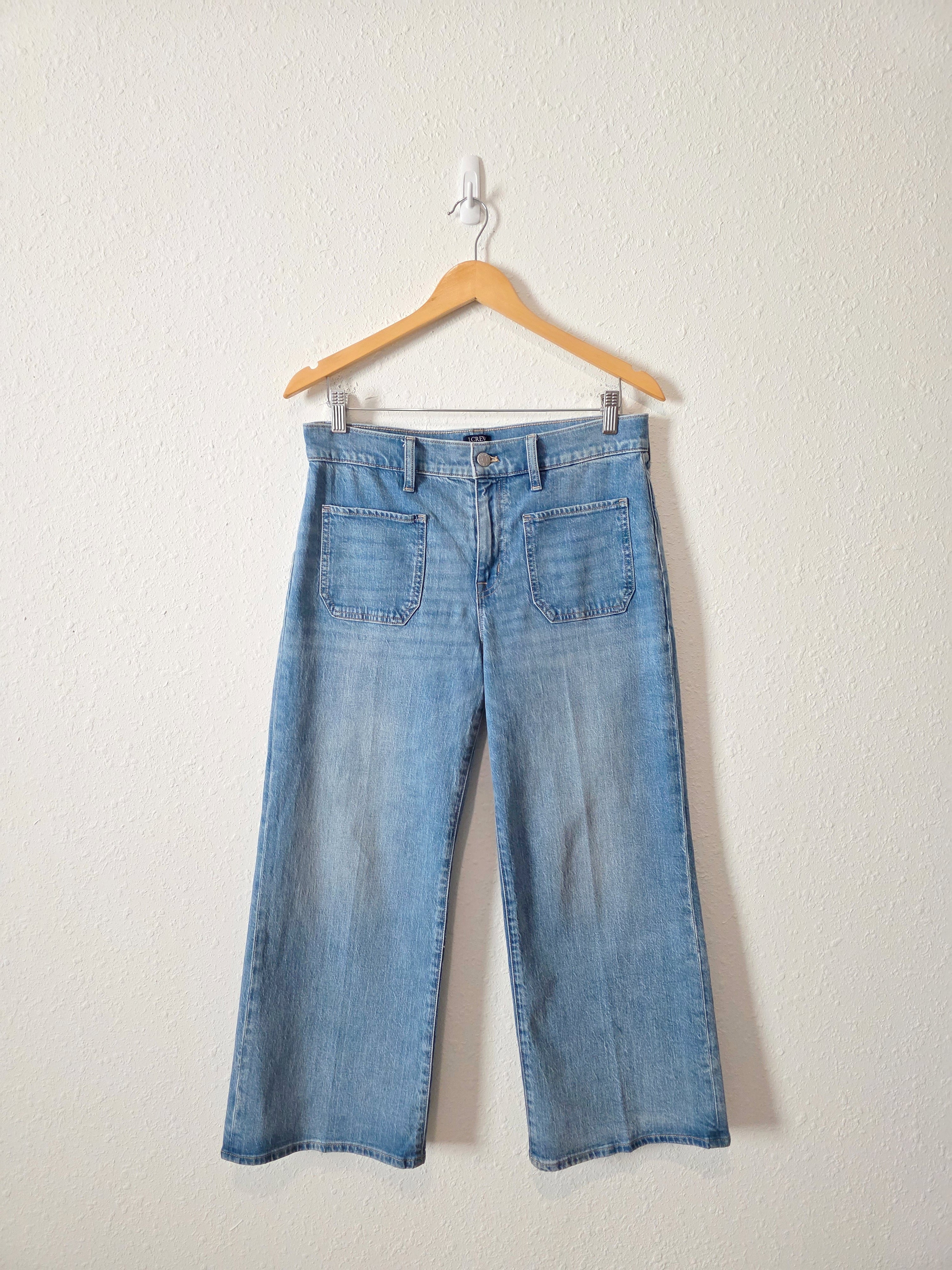 J.Crew Wide Leg Jeans (28P)