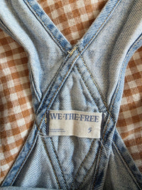 Free People Ziggy Denim Shortalls (S)