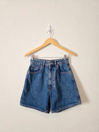 Zara High Rise Denim Shorts (2)