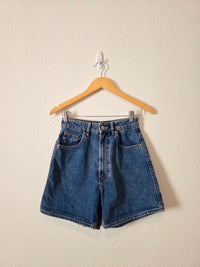 Zara High Rise Denim Shorts (2)