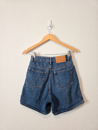 Zara High Rise Denim Shorts (2)