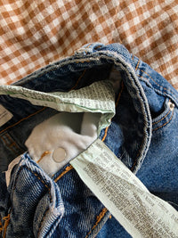 Zara High Rise Denim Shorts (2)