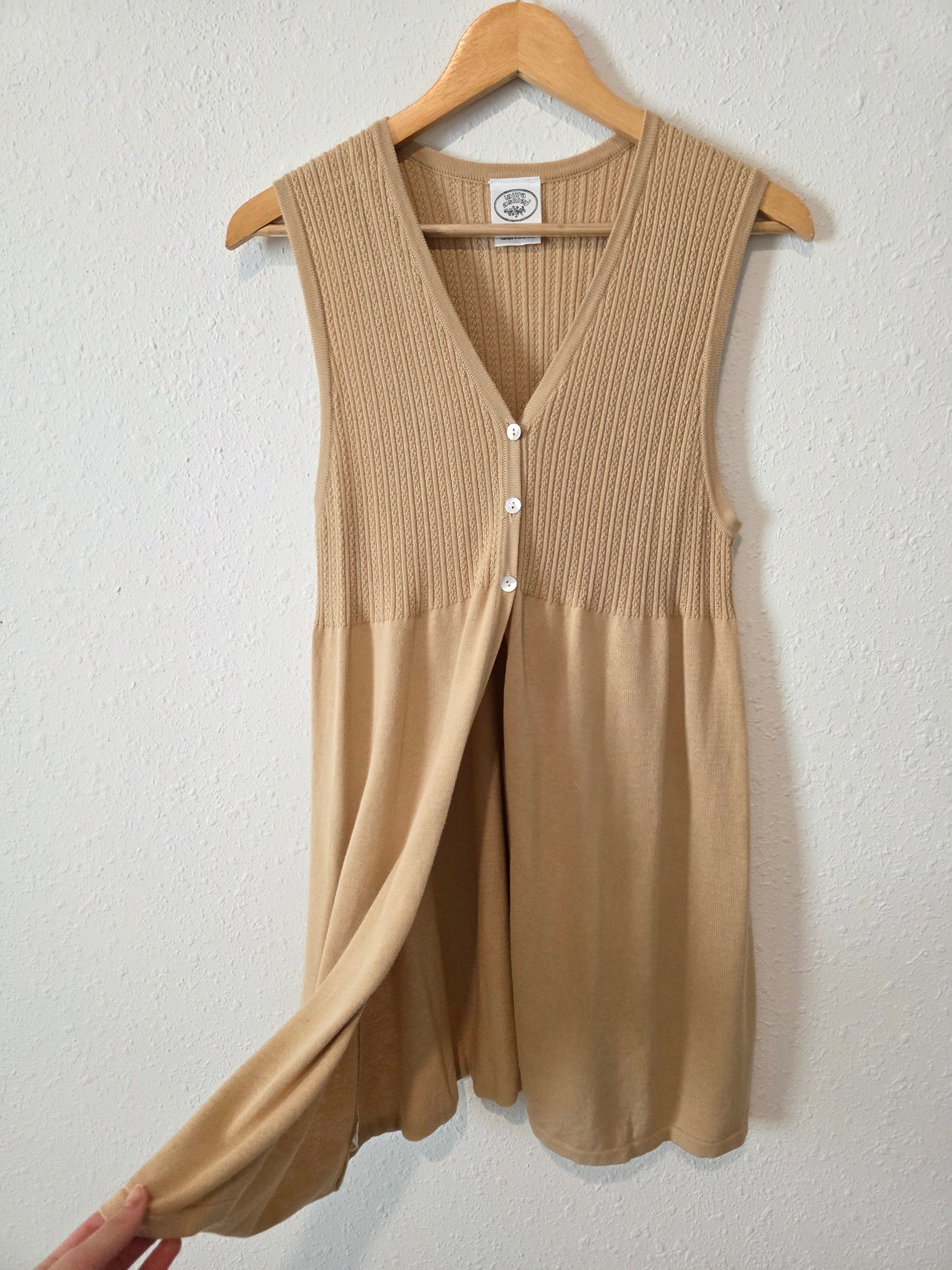 Vintage Neutral Tunic Top (8)