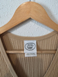 Vintage Neutral Tunic Top (8)