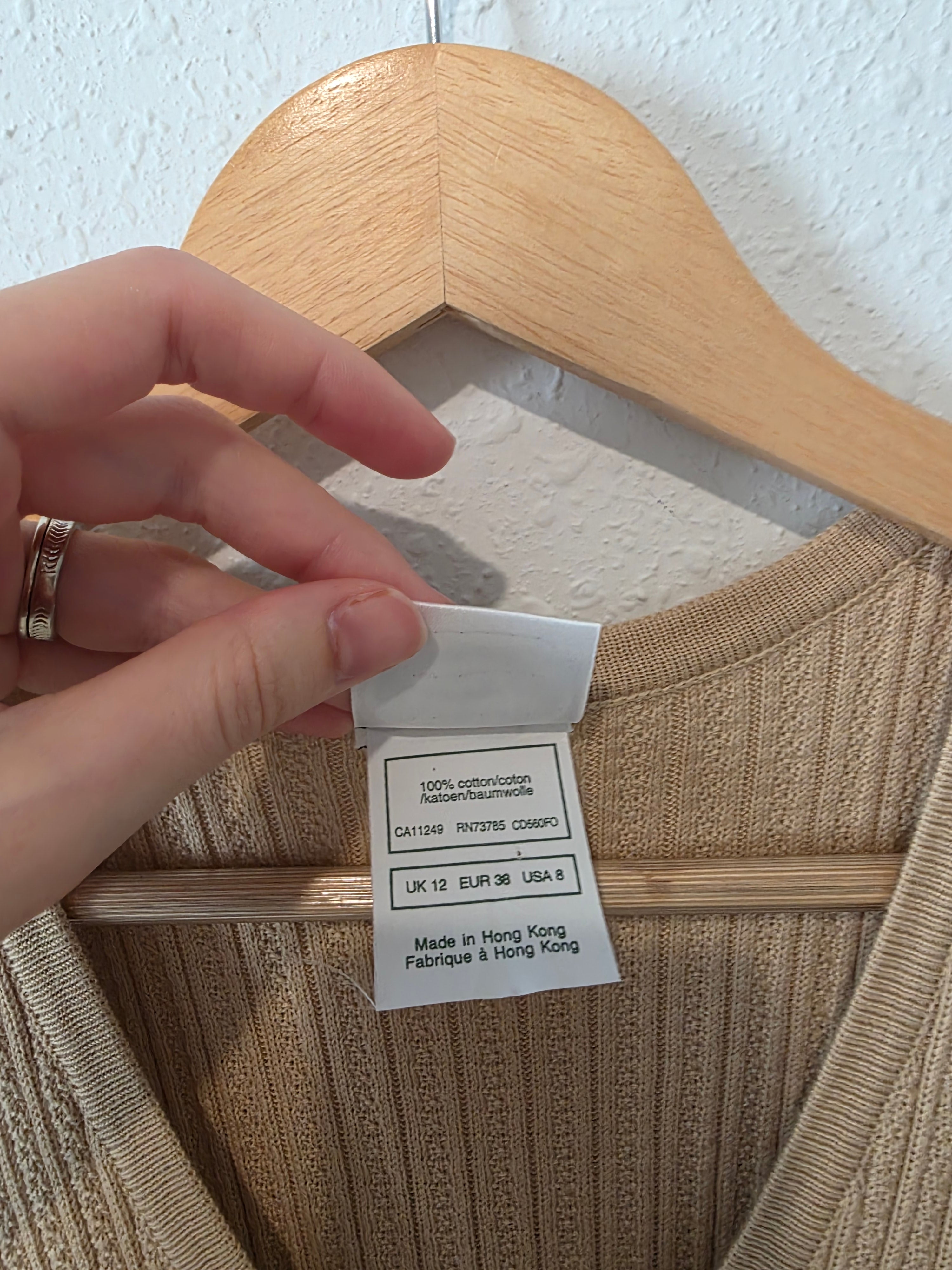 Vintage Neutral Tunic Top (8)