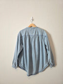 Aerie Oversized Denim Button Up (S)