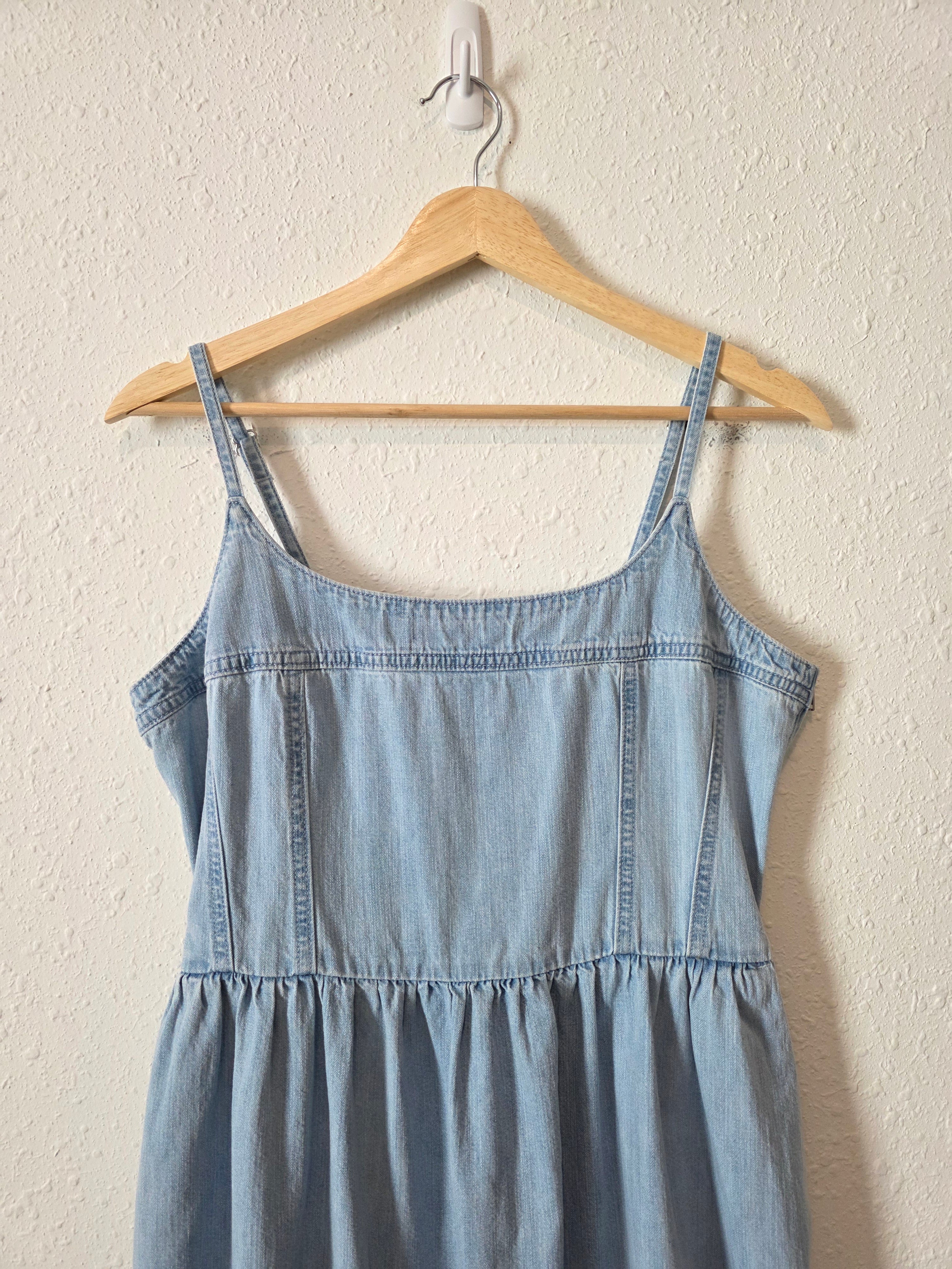 Levi's Denim Midi Dress (L)