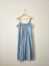 Levi's Denim Midi Dress (L)