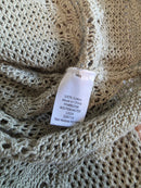 Cotton Crochet Tie Front Top (L/XL)