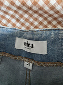 Mica Light Wash Wide Leg Jeans (25)