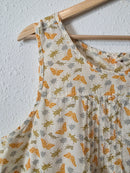 Toad & Co Organic Cotton Bug Print Tank (L)